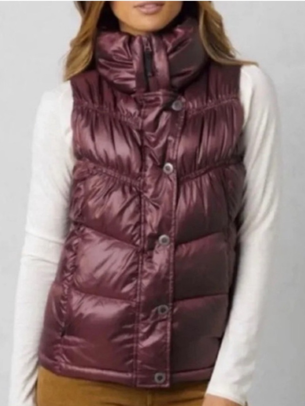 PrAna down vest